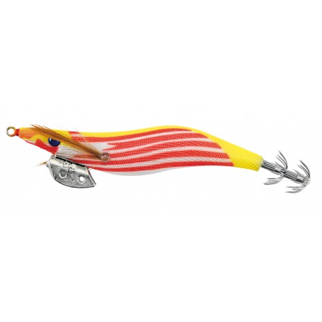 Fishing Ferrari Opal Edition Squid Jig Striped Red