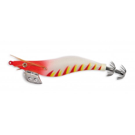 Lineaeffe Red Head Squid Jig Tiger White